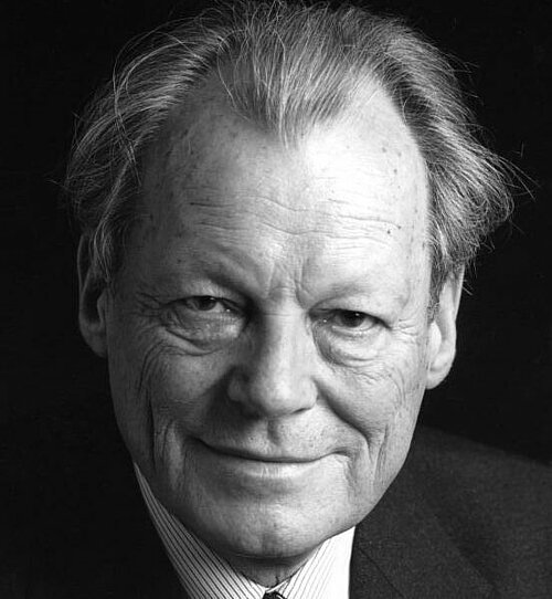 Porträt von Willy Brandt