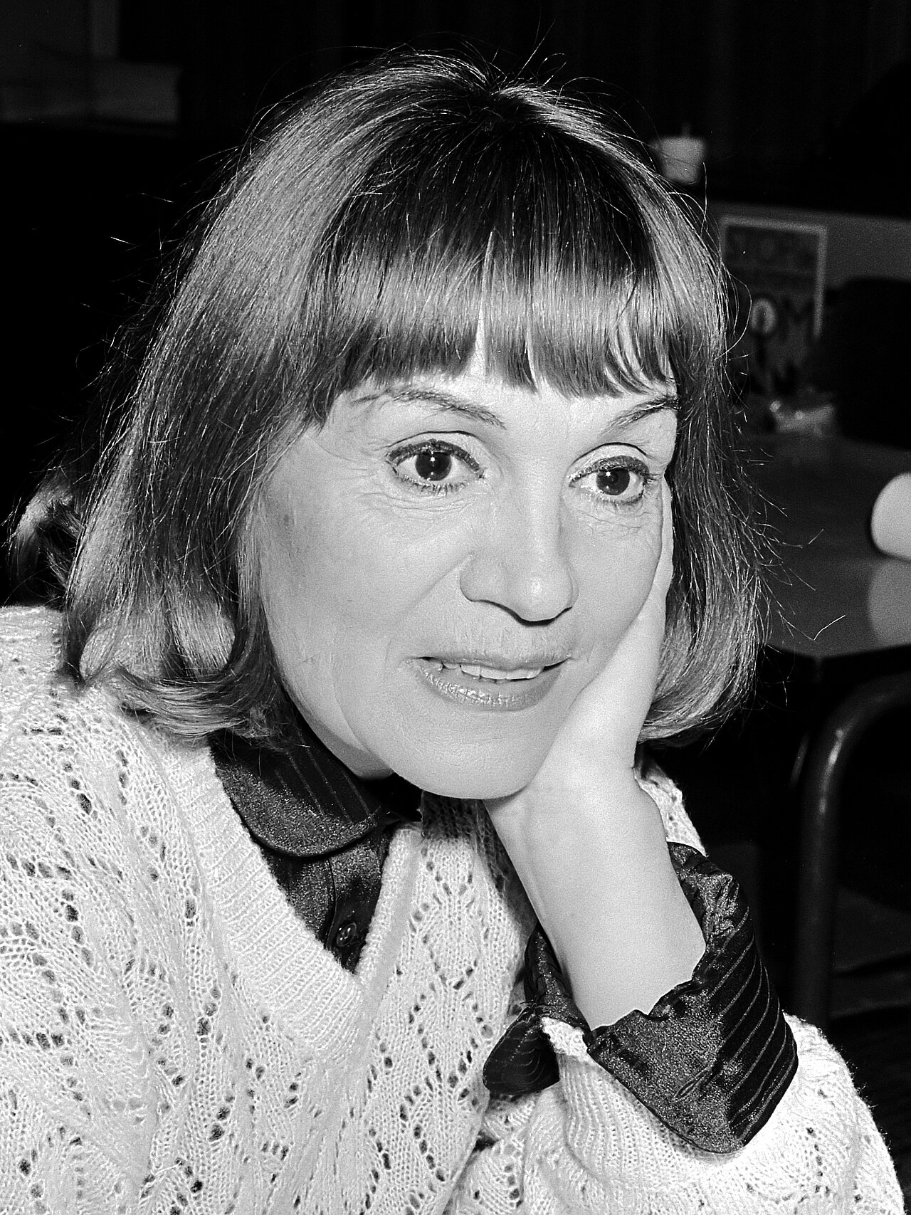 Gisela May; Foto: Hans van Dijk for Anefo, CC BY-SA 3.0, via Wikimedia Commons https://upload.wikimedia.org/wikipedia/commons/2/2a/Gisela_May_%281979%29.jpg