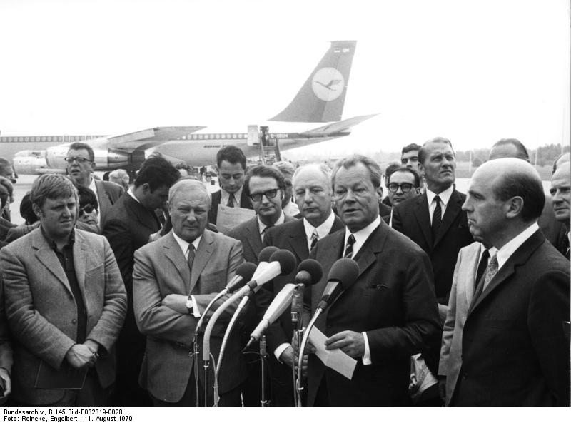 12. August 1970 50. Jahrestag Moskauer Vertrag